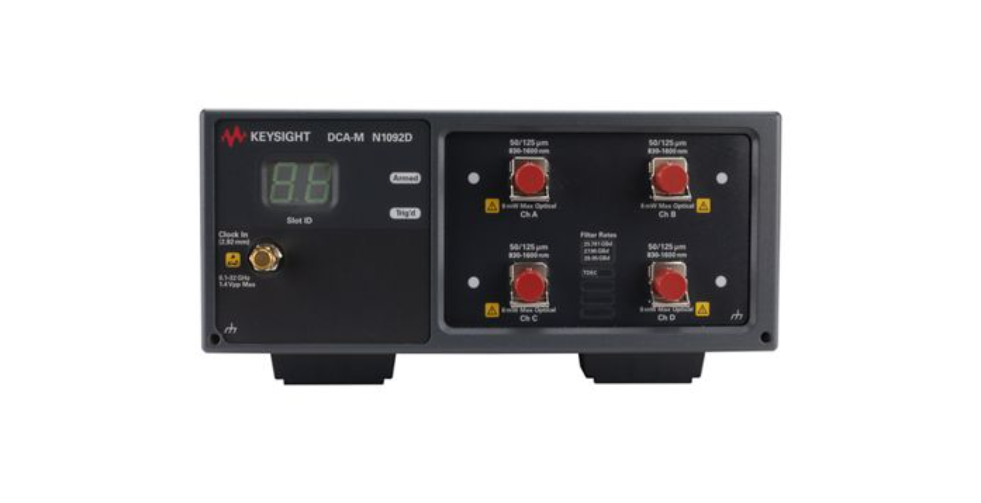 KEYSIGHT N1092C 單光通道采樣示波器（1 光 2 電通道 + 16 位 ADC）