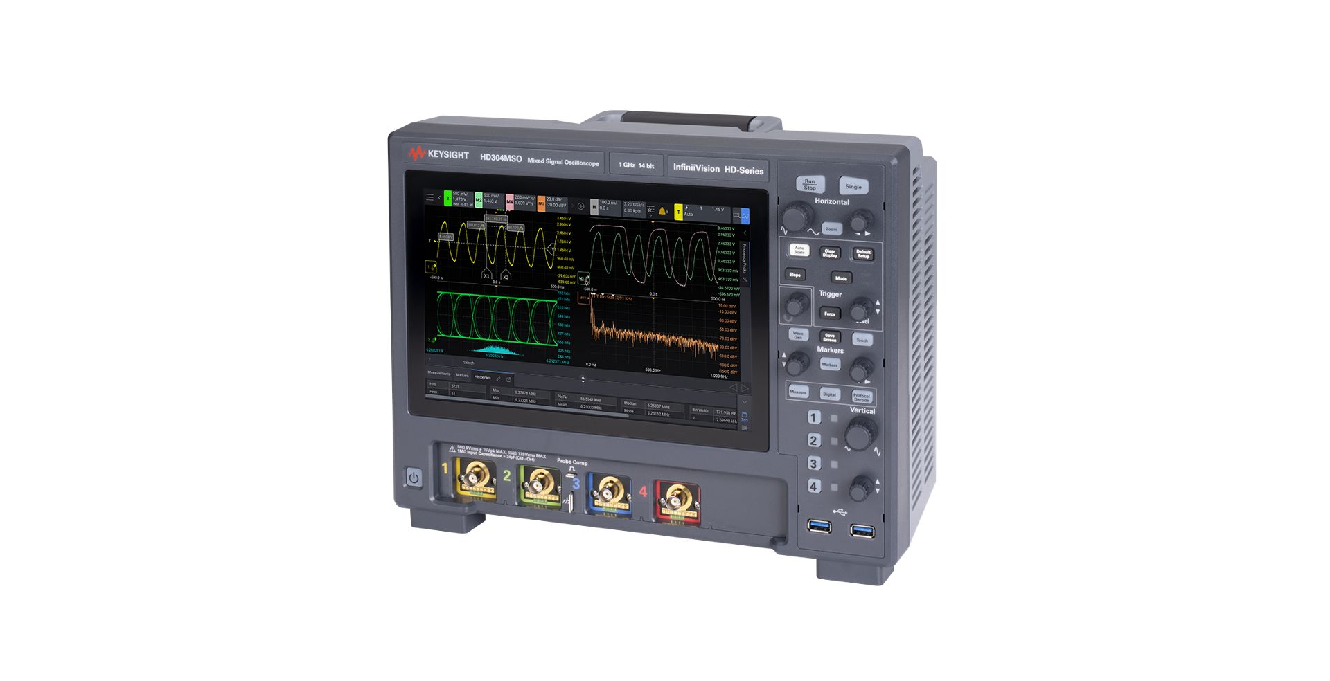 Keysight HD304MSO 高分辨率混合信號示波器