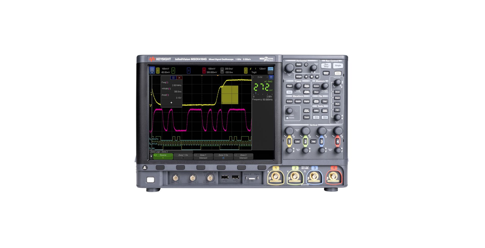 Keysight MSOX4104G 混合信號數(shù)字示波器