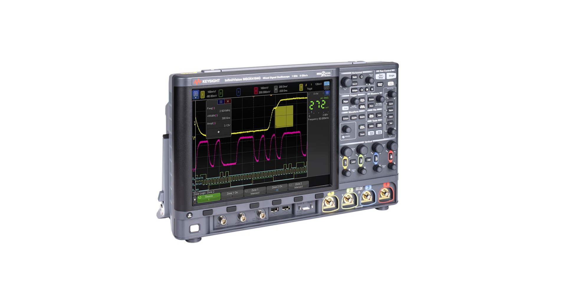 Keysight MSOX4054G 中高端混合信號示波器