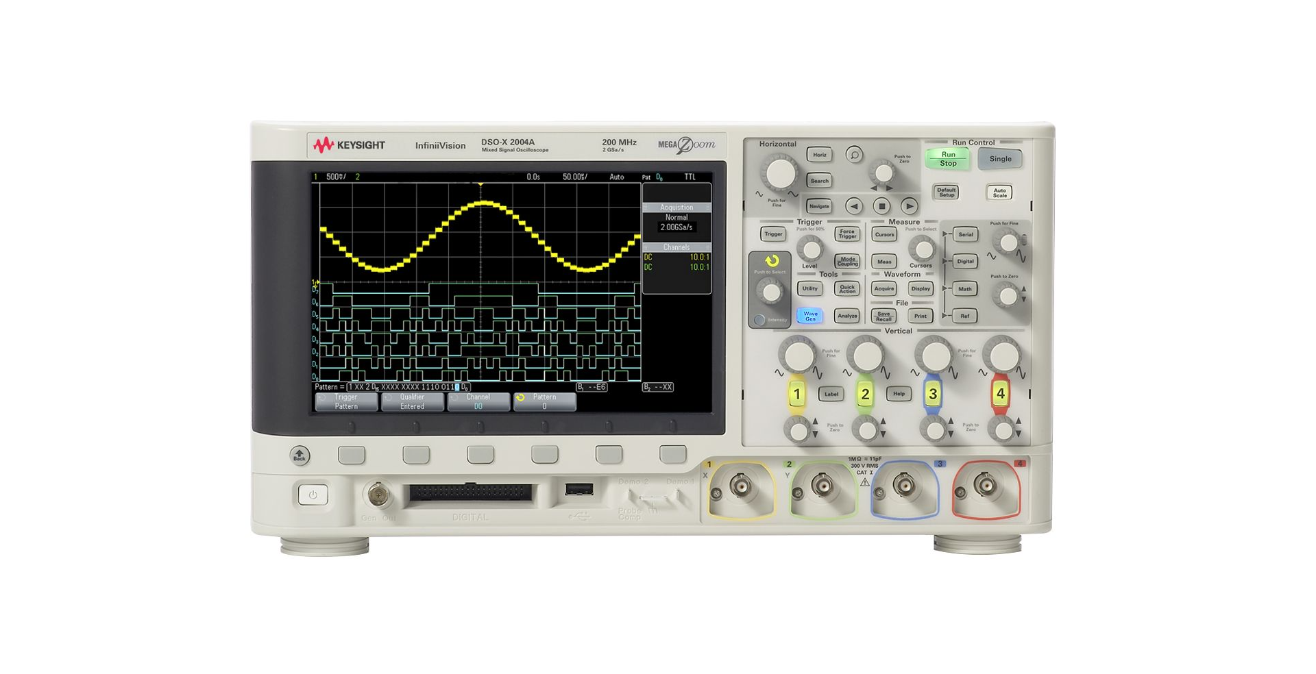 Keysight DSOX2004A 經(jīng)濟(jì)型數(shù)字存儲示波器