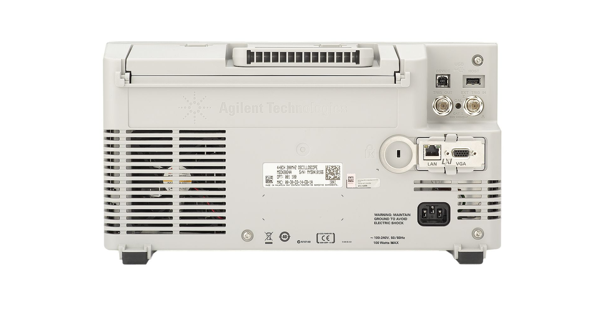 Keysight DSOX2002A 數(shù)字示波器