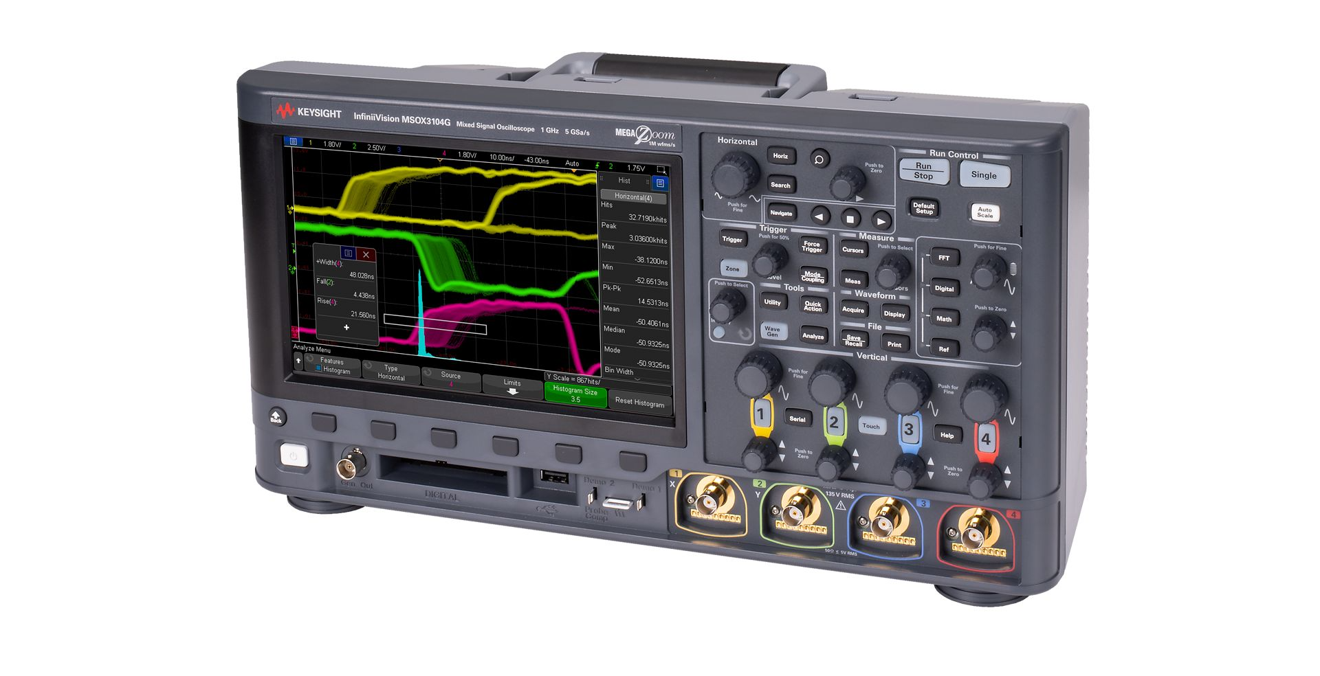 Keysight MSOX3104G 混合信號(hào)示波器