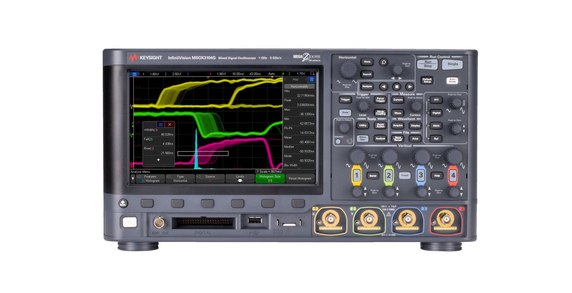 Keysight 是德科技 DSOX3054G 數(shù)字示波器