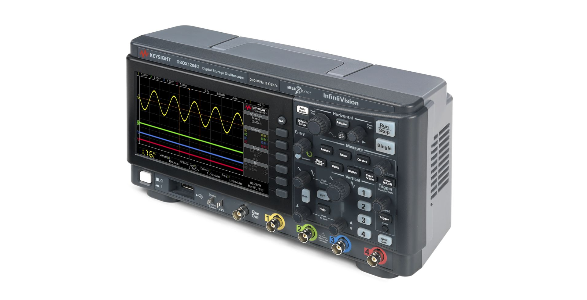 Keysight DSOX1204G 數(shù)字示波器