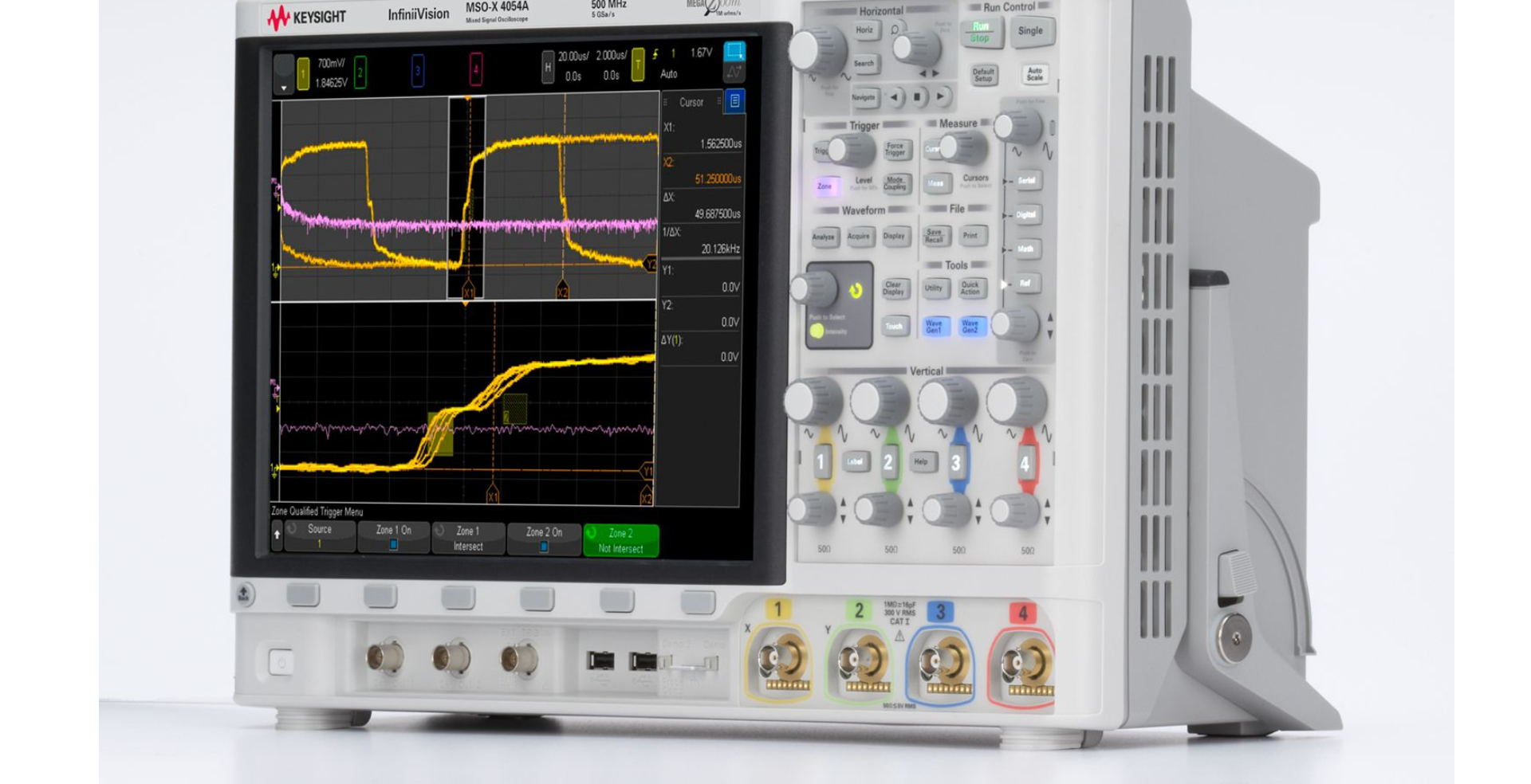 Keysight MSOX4154A混合信號(hào)示波器 1.5GHz帶寬 混合信號(hào)調(diào)試專用