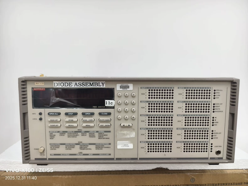 KEITHLEY 7002 模塊化開(kāi)關(guān)系統(tǒng)